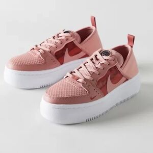 Nike Court Vision Alta TXT in Rust Pink